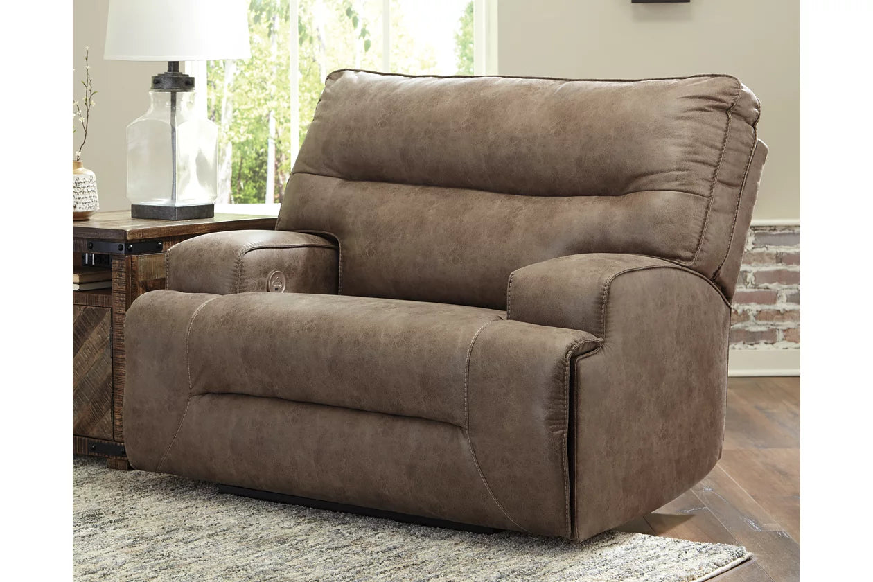 Hazenburg Oversized Power Recliner