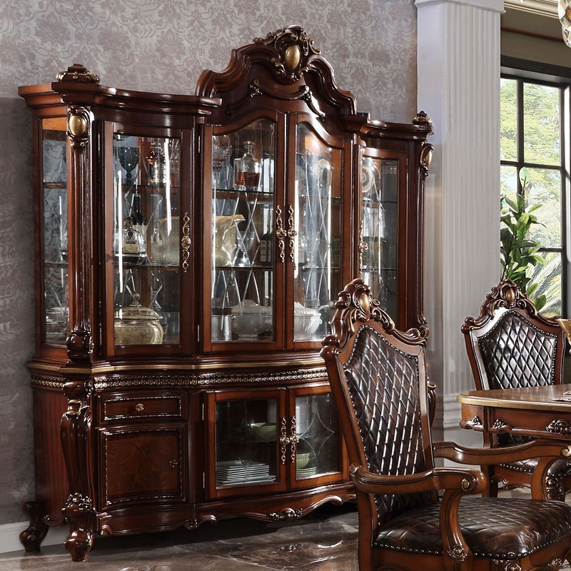 Picardy Rectangular Dining Room Set (Honey Oak)