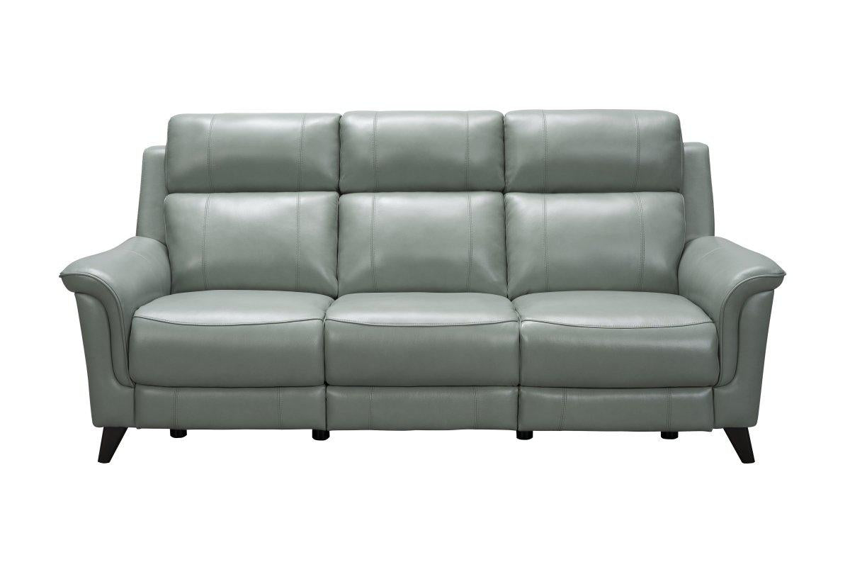 BarcaLounger Kester Reclining Sofa w/ Power Headrest in Lorenzo-Mint