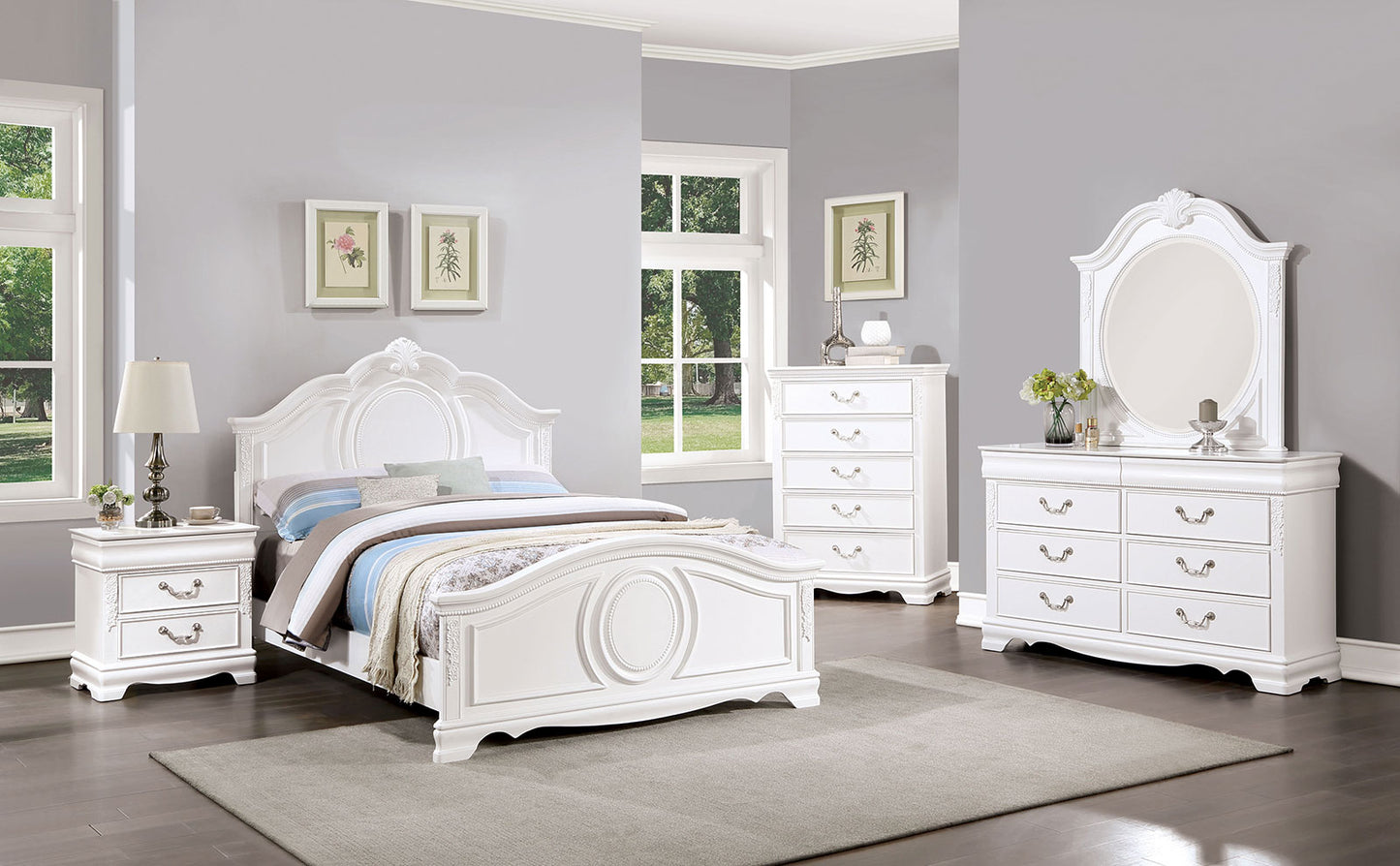 Furniture Of America ALECIA 4 Pc. Twin Bedroom Set
