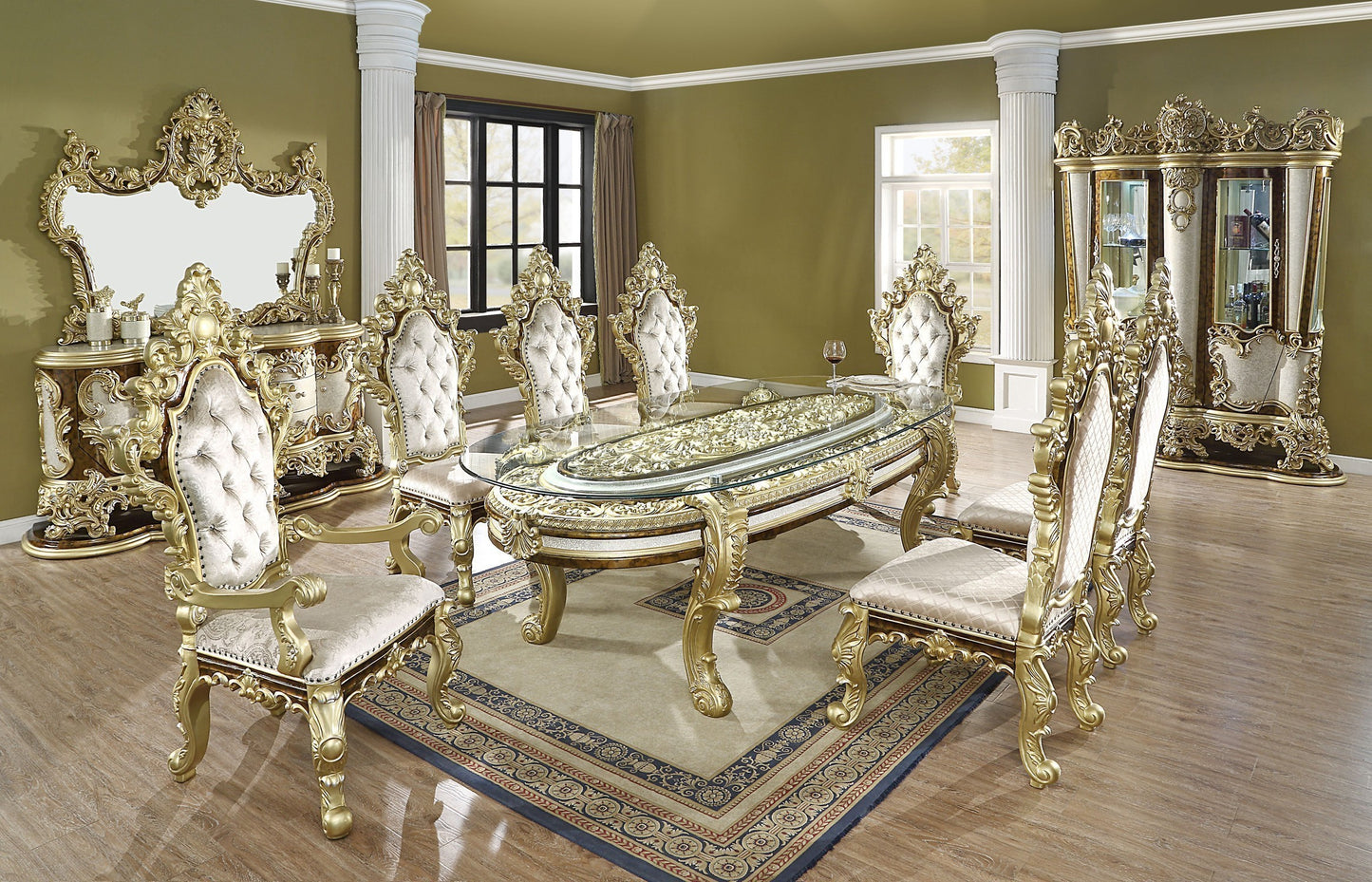 Desiderius Oval Dining Room Set