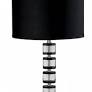 Furniture of America Zoe Black Table Lamp