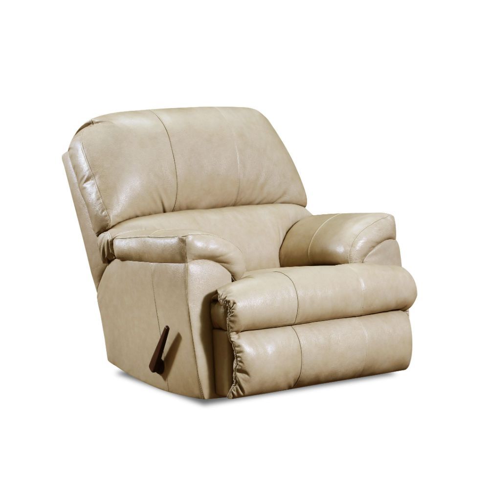 ACME Phygia Recliner Tan Top Grain Leather Match