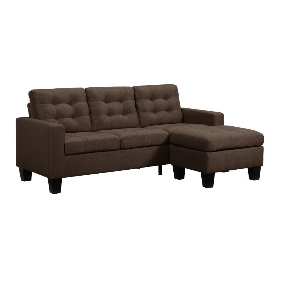 ACME Earsom 107" Sofa and Ottoman