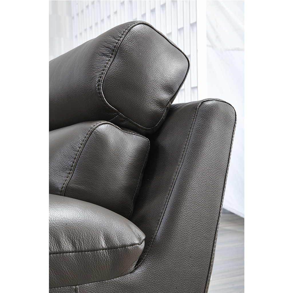 ESF Furniture 8049 Living Room Chair in Dark Grey