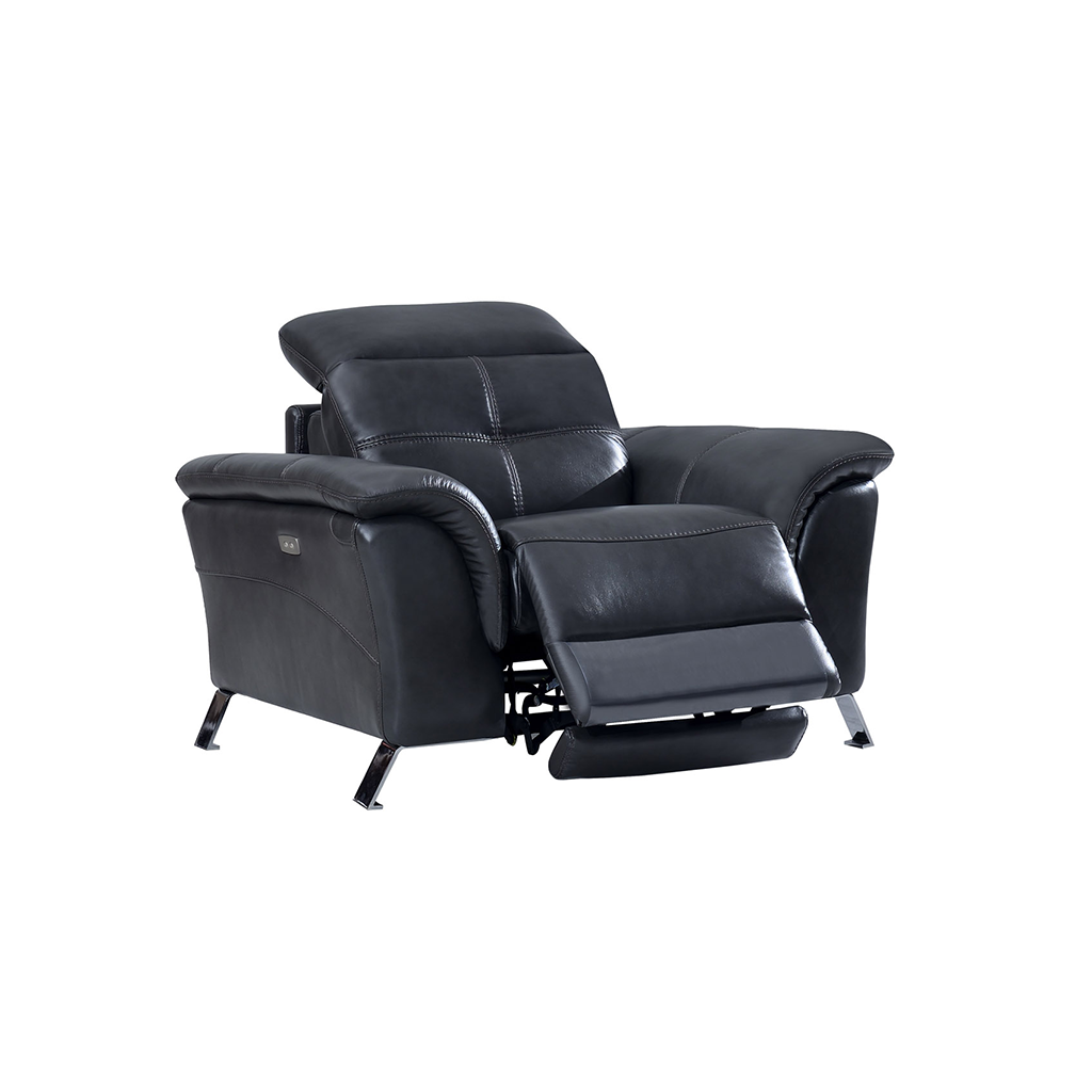 ESF 2619 Top Grain Leather Sofa with Electric Recliners