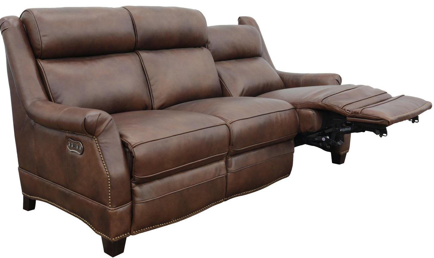 BarcaLounger Warrendale Power Reclining Sofa w/Power Head Rests in Worthington-cognac image