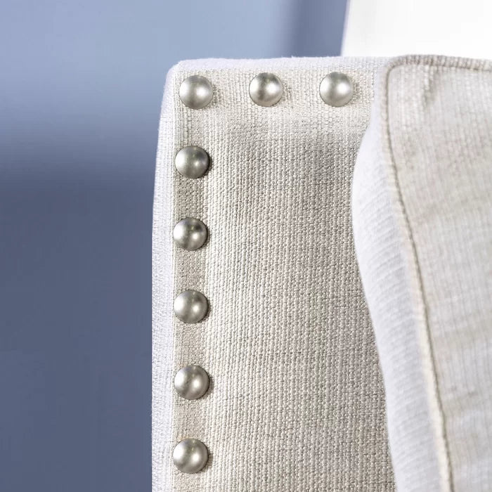 Furniture of America GIOVANNI SOFA Wooden Legs & High-Density Foam Cushions Pillows Included