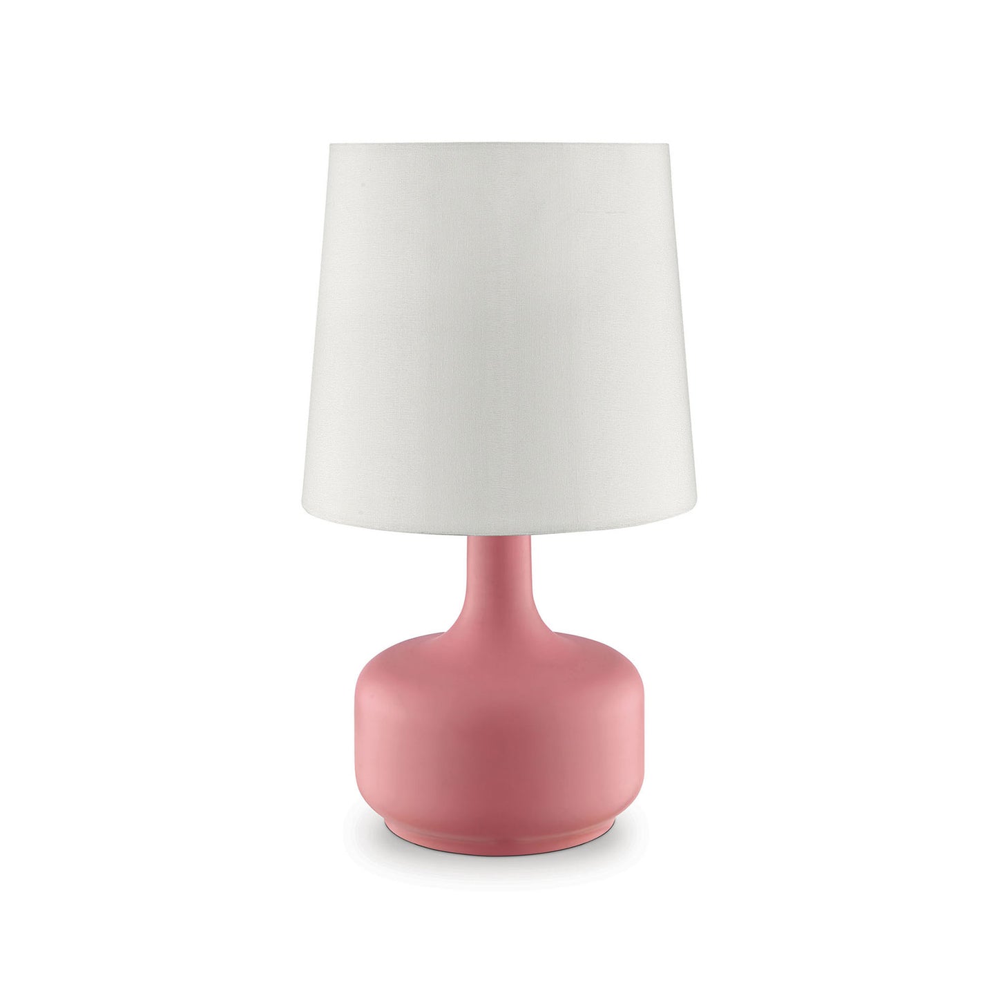 Farah Pink 17"H Matte Pink Table Lamp image