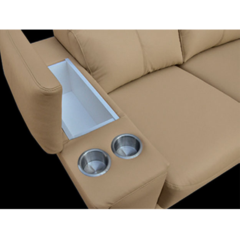 ESF 8312 Sectional with Sliding Seats