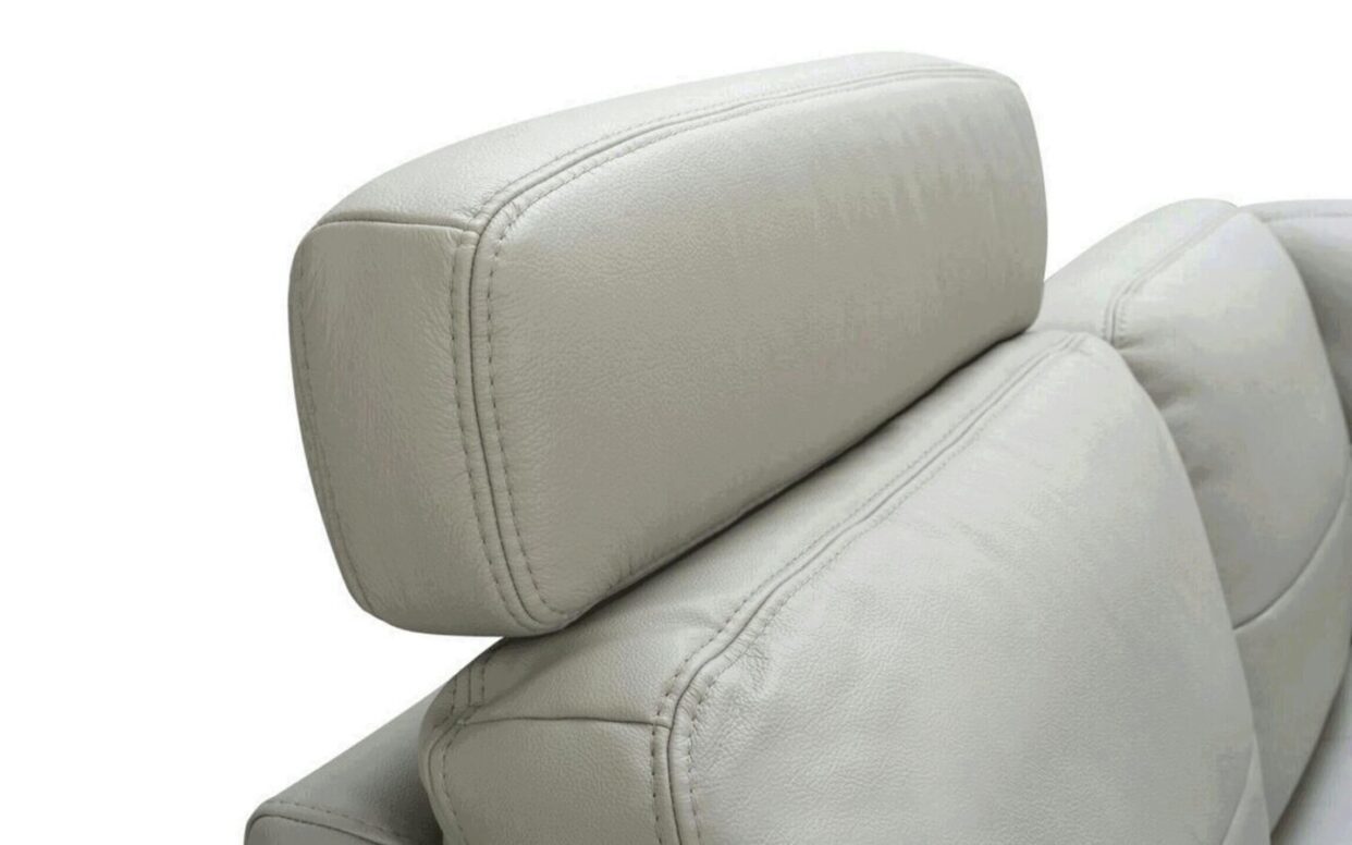 ESF Ella Leather Sectional Sofa RHC w/Bed & Storage in Green