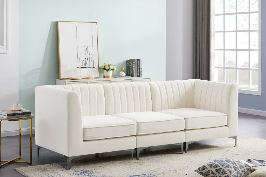 Meridian Alina Velvet Modular Sofa
