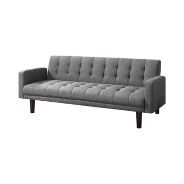 Coaster Sommer Tufted Sofa Bed Grey