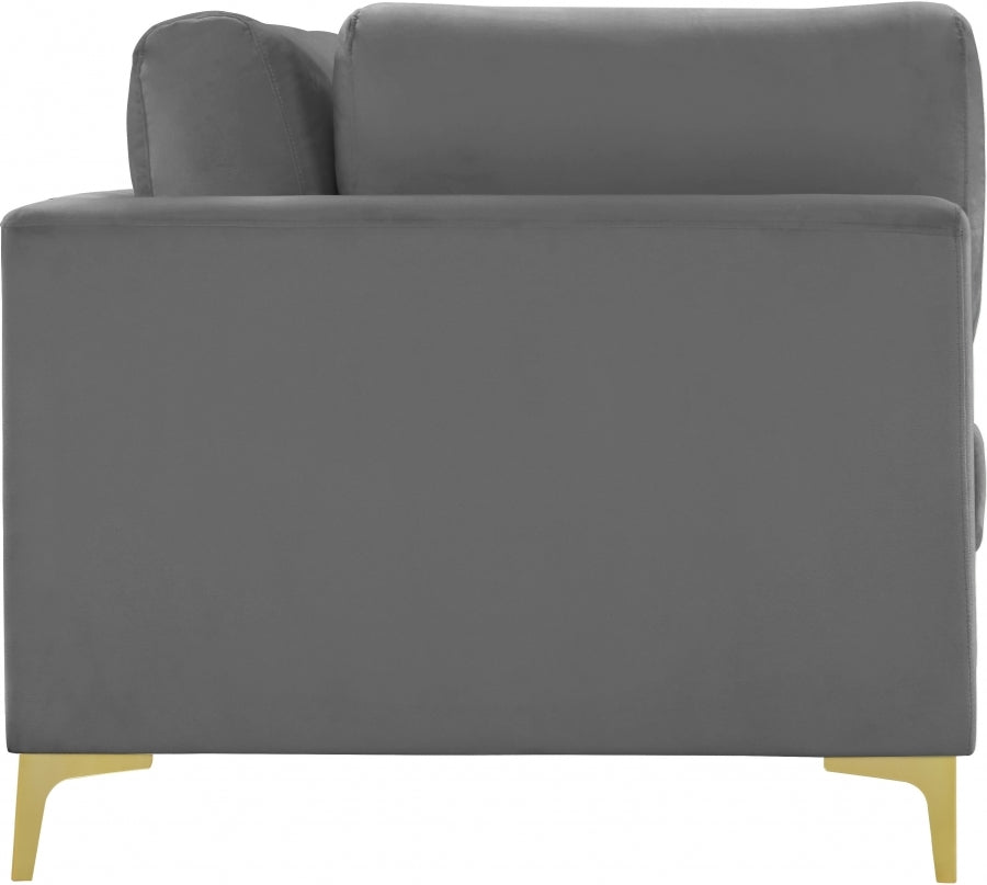 Meridian Julia Velvet Modular 108" Sofa