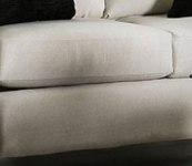 Furniture of America BARNETT LOVE SEAT Stain Resistant Fabric & Tapered Wooden Legs Pillows Included