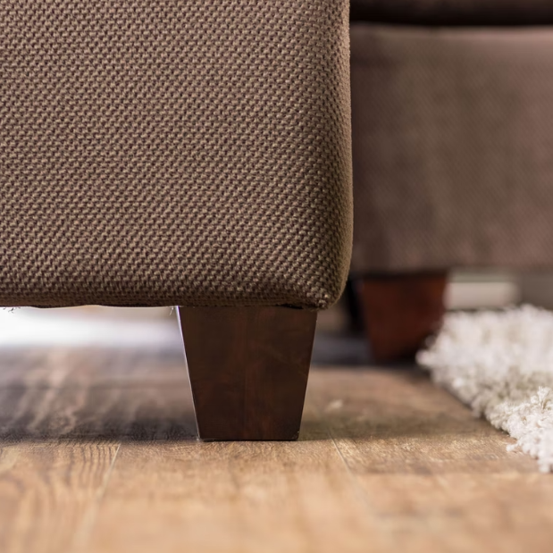 Furniture of America WESSINGTON SOFA High-Density Foam T-Cushions, Premium Fabric  and Pillows Included