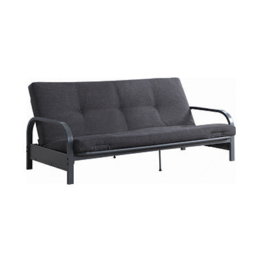 Coaster Futon Frame Dark Grey |Sofa bed