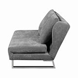 Coaster Vera Upholstered Sofa Bed Grey |Velvet