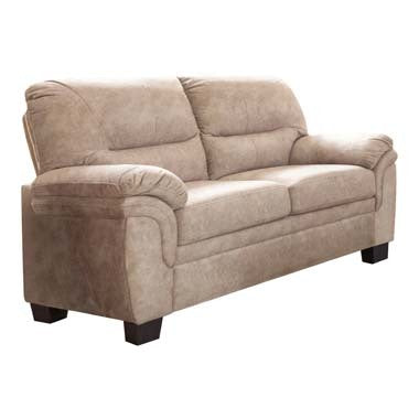 Coaster Holman Pillow Top Arm Loveseat Beige| Velvet| Width: 56.5 in Depth: 35 in Height: 39 in