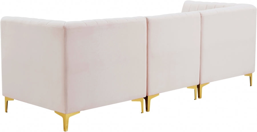 Meridian Alina Velvet Modular Sofa