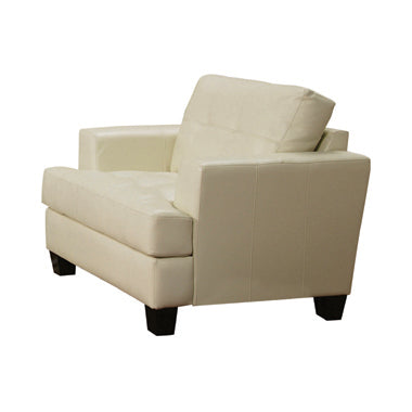 Coaster Samuel Cushion Back Chair Cream