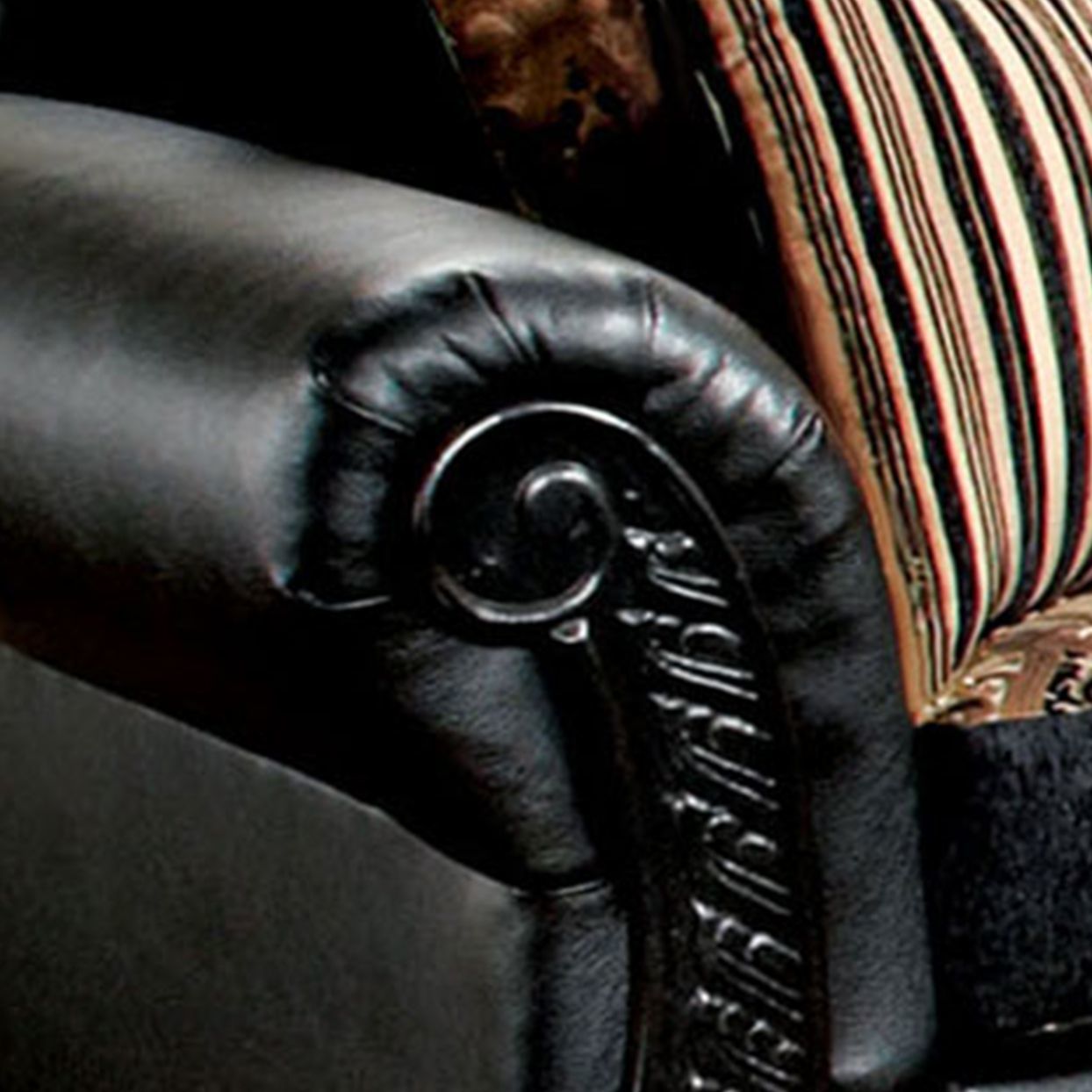 Furniture of America THEODORA SOFA Loose Back Pillows &  High-Density Foam Cushions Pillows Included