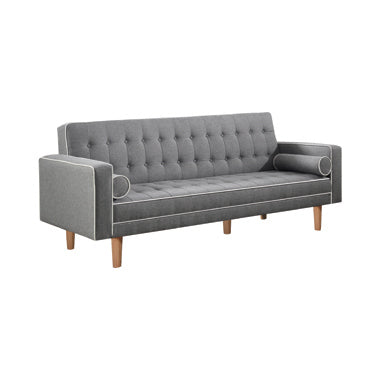 Coaster Lassen Tufted Upholstered Sofa Bed Grey |Sofa bed