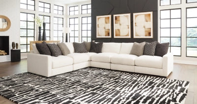 Elissa Court 6-Piece Next-Gen Nuvella™ Performance Fabric Modular Sectional