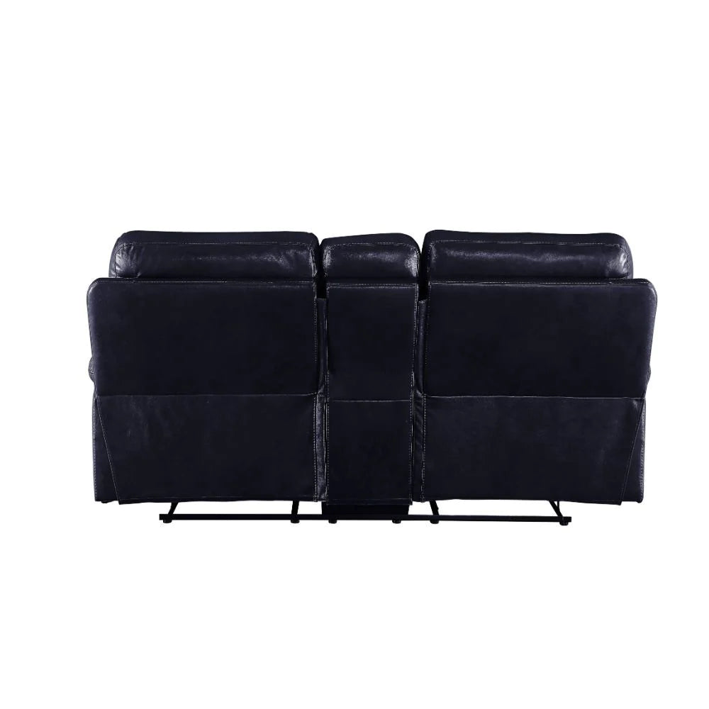 ACME Aashi 78" Loveseat with Motion, Pillow Armrest and Cup Holders