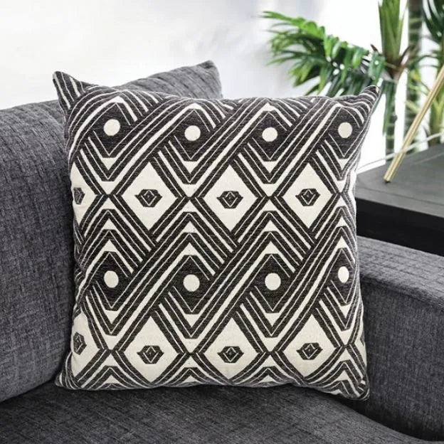 Furniture of America® Kaylee 2-Piece Gray Right-Arm Facing Pullout Sleeper Sectional and Chaise