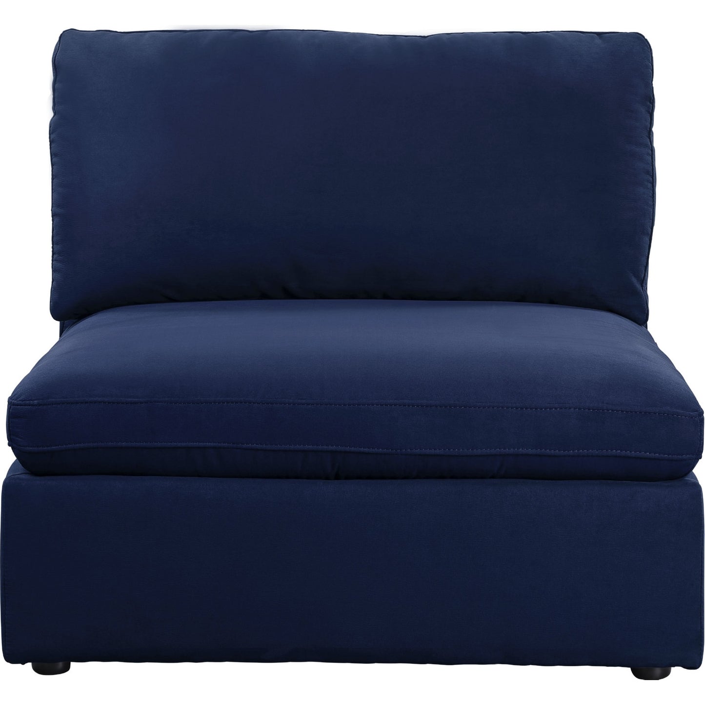 Crosby Fabric Modular U-Shaped Sectional Sofa, Composition 2, Blue by ACME