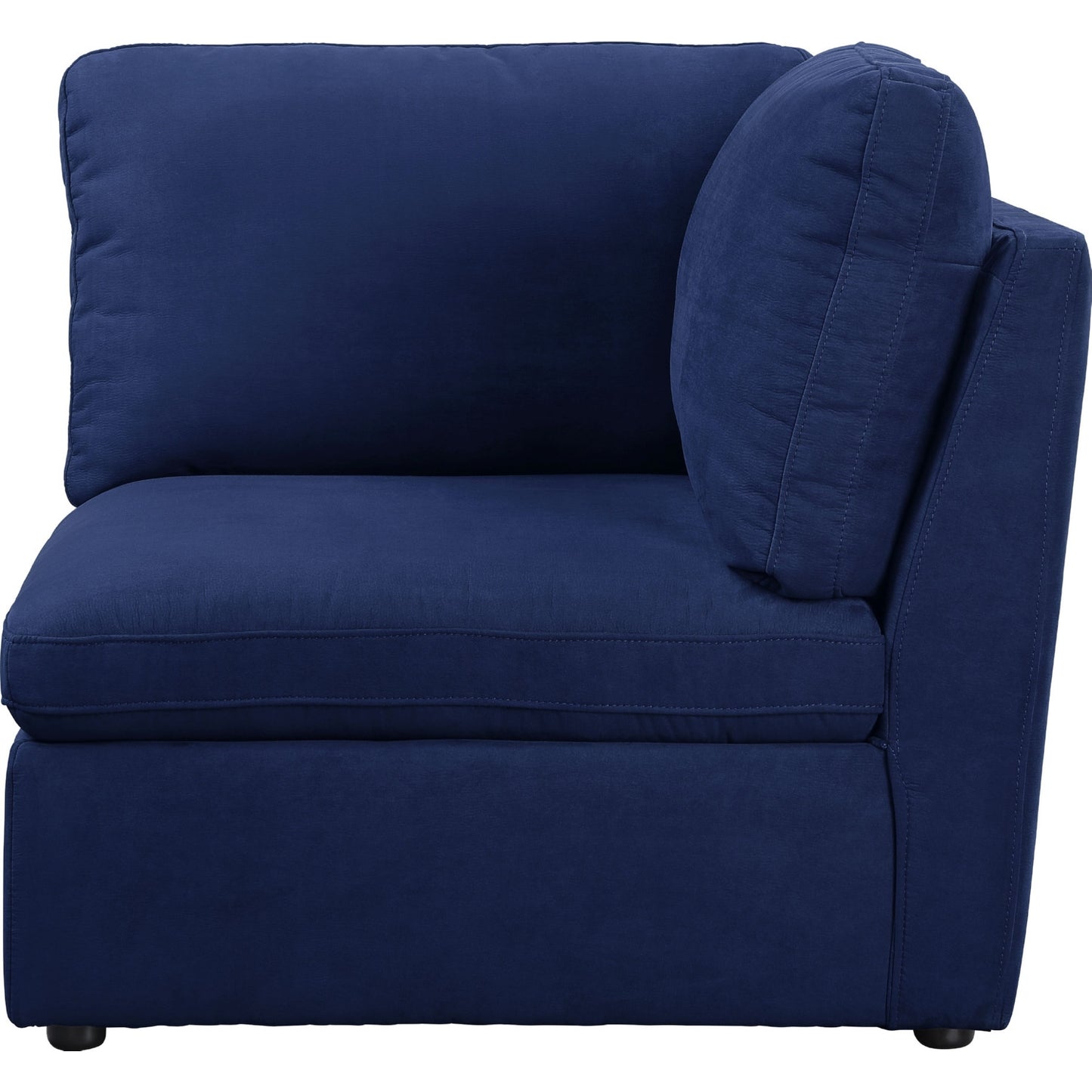 Crosby Fabric Modular U-Shaped Sectional Sofa, Composition 2, Blue by ACME