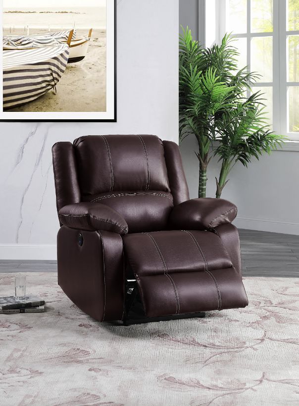 Acme Zuriel 37" Recliner with Power Motion