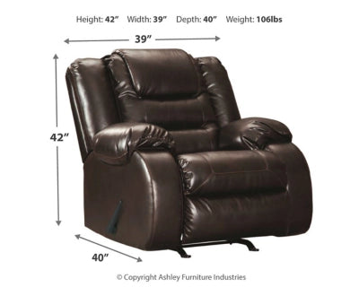 Vacherie Manual Rocker Recliner