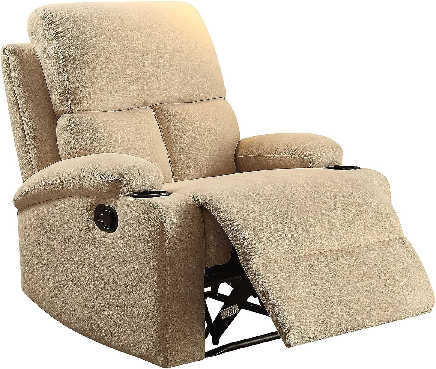 ACME Rosia Recliner Beige Velvet