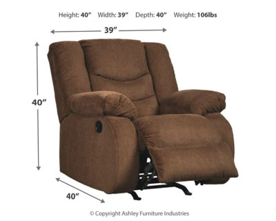 Tulen Manual Rocker Recliner