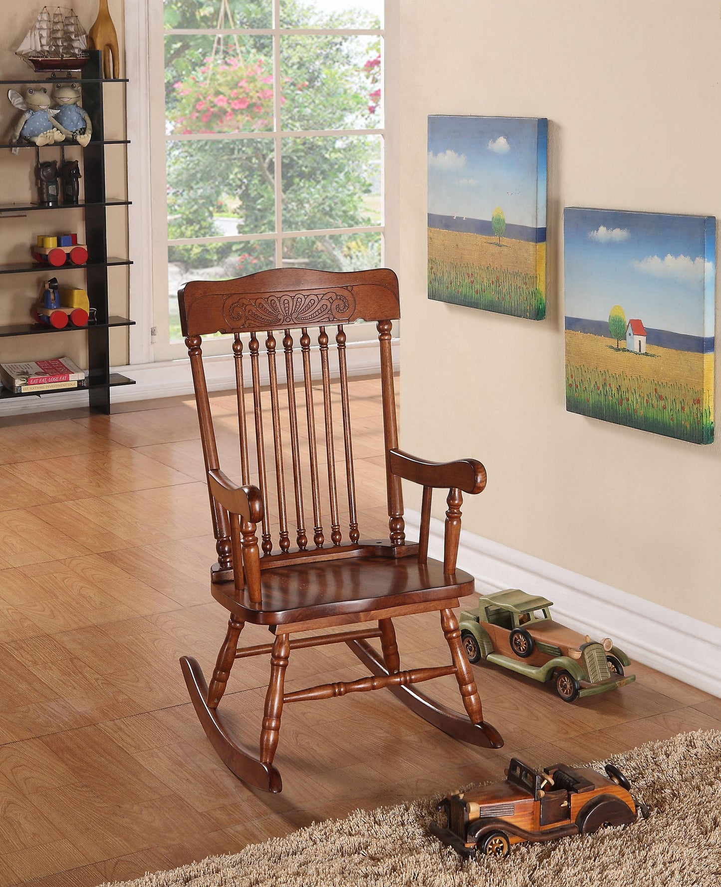 Acme Kloris Tobacco Youth Rocking Chair