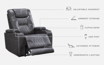 Composer Dual Power Recliner