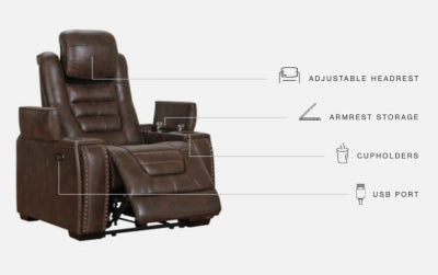 Game Zone Dual Power Recliner