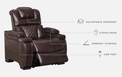 Warnerton Dual Power Recliner