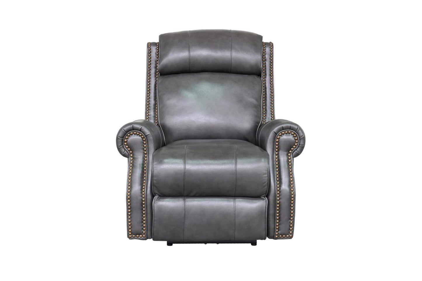 BarcaLounger Blair Big & Tall Power Recliner with Power Head Rest in Wrenn Gray