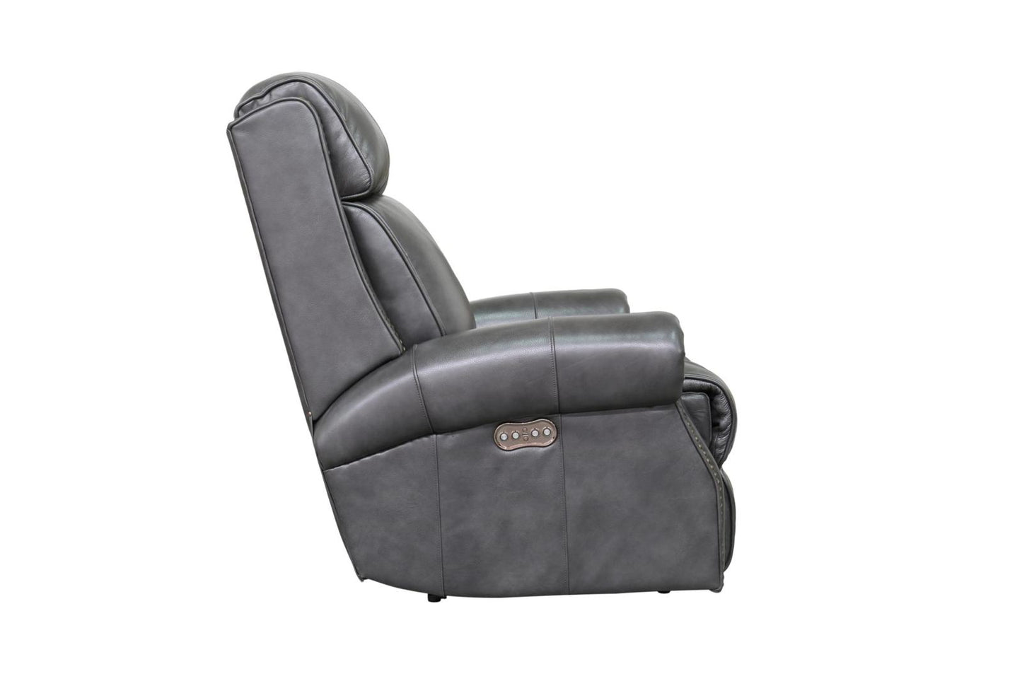 BarcaLounger Blair Big & Tall Power Recliner with Power Head Rest in Wrenn Gray