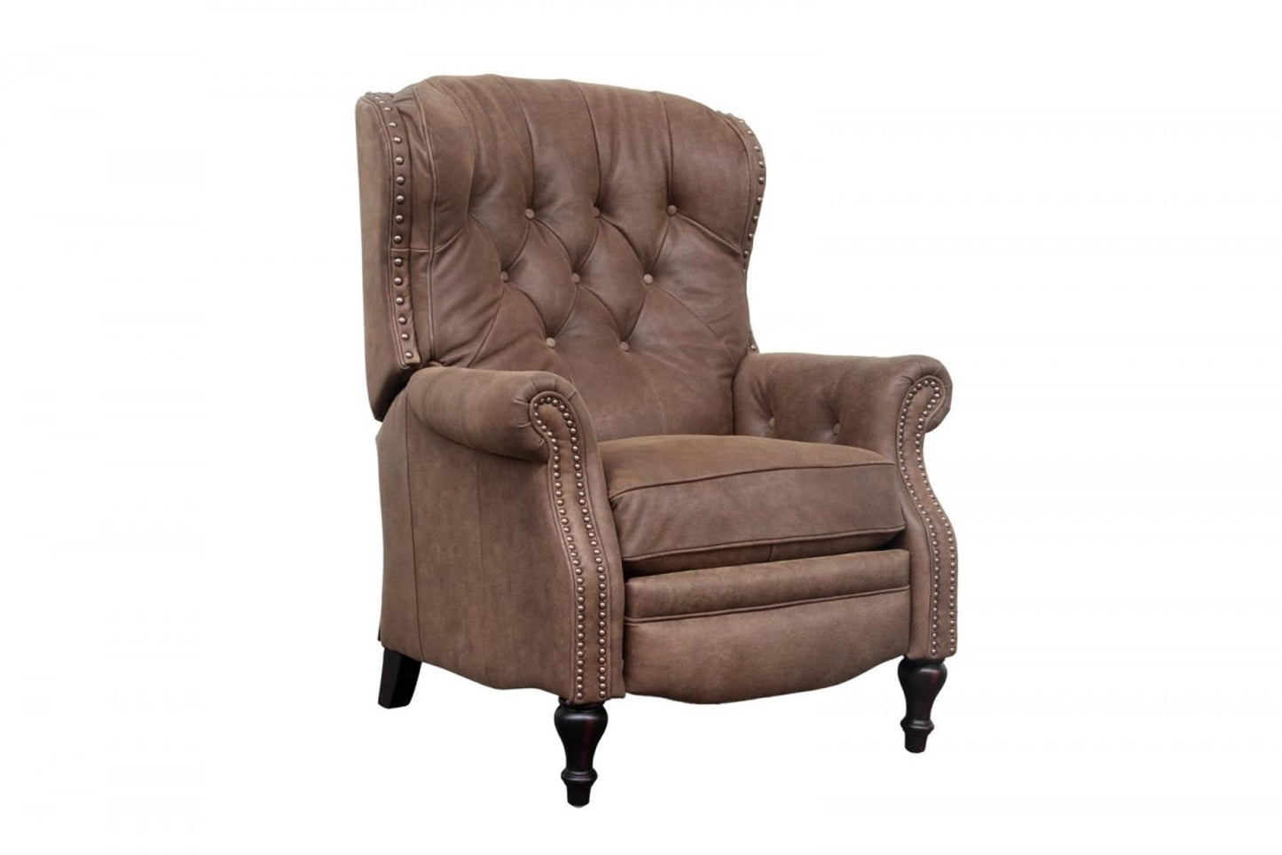 BarcaLounger Kendall Recliner in Dark Sanded Bomber