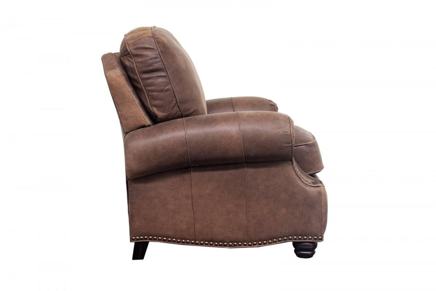 BarcaLounger Longhorn Recliner in Dark Sanded Bomber