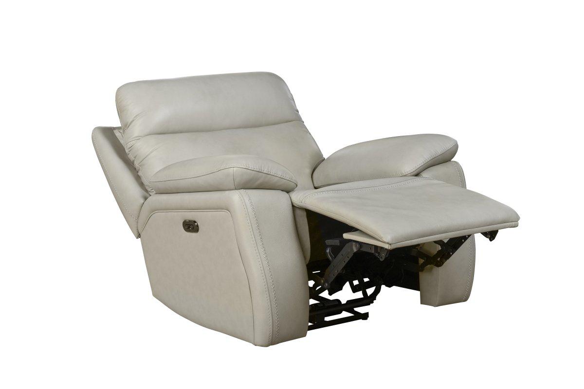 BarcaLounger Micah Power Recliner w/Power Head Rest in Venzia Cream