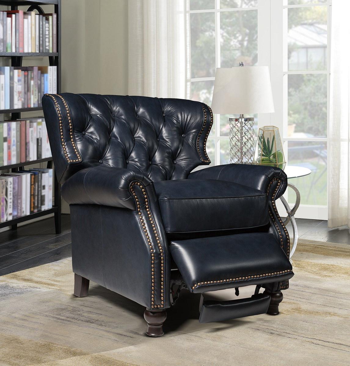 BarcaLounger Presidential Recliner in Shoreham Blue