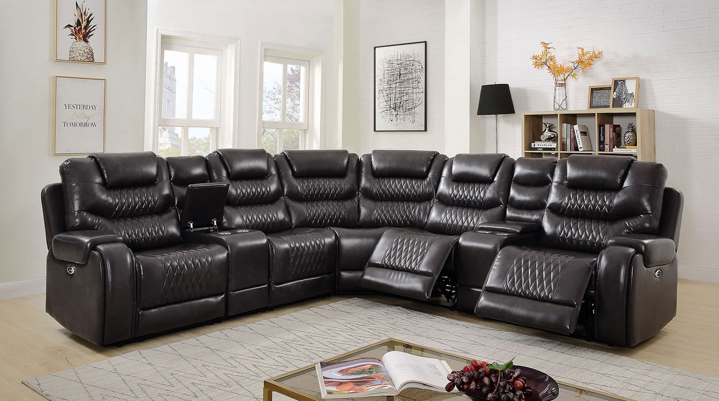 Furniture of America MARIAH Power Sectional