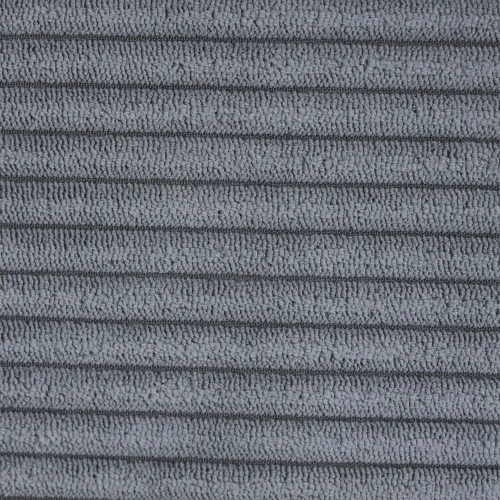 Furniture of America Sienta Modern 8-Piece Corduroy Modular Sectional with 2 Ottomans