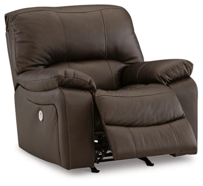 Leesworth Power Leather Recliner