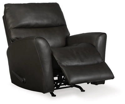 McAleer Manual Leather Recliner